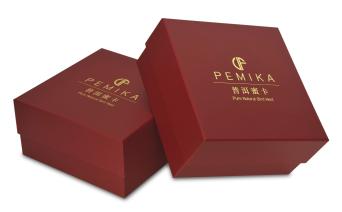 กล่องรังนก PEMIKA  กระดาษจั่วปังหนา 1.6 มม. ห่อกระดาษอาร์ตการ์ด พิมพ์ 1 สี