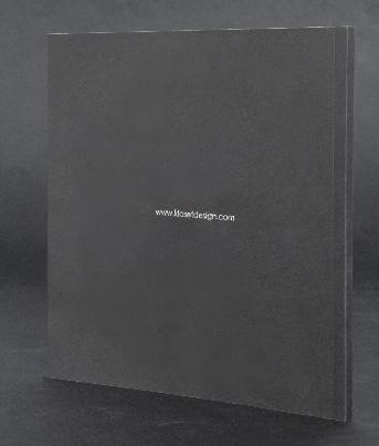 ปกหนังสือ ใช้กระดาษพิเศษ Brief card 250 แกรม พิมพ์สีดำ