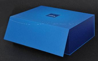 กล่องกระดาษสวยหรู เคลือบลามิเนตด้าน 1 หน้า ฝาพับขนาด 11.5 x 32.8 ซม. 