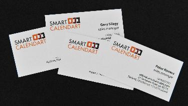 นามบัตร Smart Calendart นามบัตรพิมพ์ดิจิตอลออฟเซ็ท 
