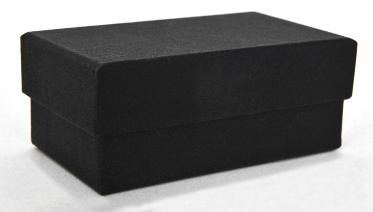 กล่องสีดำแยกชิ้นตัวกล่องกับฝาปิด สวย แข็งแรงทนทาน