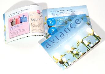 วารสาร Aviance  เป็นแค๊ตตาล๊อกผลิตภัณฑ์ของบริษัทอาวียองซ์ 