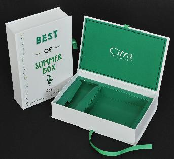 กล่องใส่เครื่องสำอางบำรุงผิวพรีเมียม มอบสำหรับลูกค้าของ Citra ในโอกาสพิเศษ