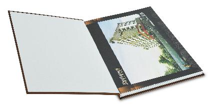 Hardcover book 50 pages in digital color printing
