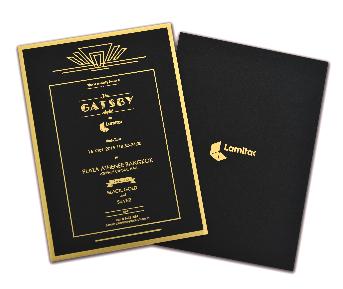 ชุดการ์ดเชิญ The Gatsby Night โดย TAK Production & Service
ขนาดการ์ดสำเร็จ 5 x 7 นิ้ว
กระดาษการ์ดสีดำ หนา 700 แกรม