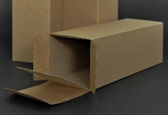 กล่องกระดาษเปิดหัว ก้นปิดตาย
ด้านในมีกล่องลูกฟูก อีกชั้นเพื่อกันกระแทก