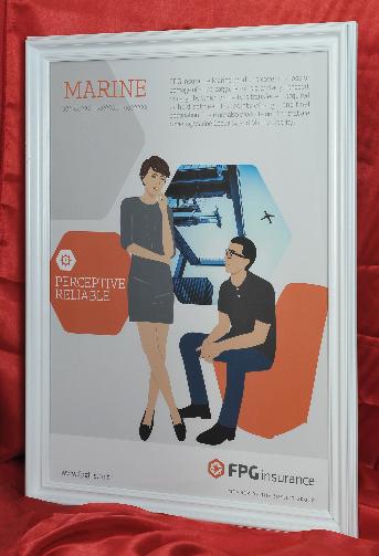 โปสเตอร์อิงค์เจ็ท  พร้อมเข้ากรอบ โดบ เอฟพีจี ประกันภัย (ประเทศไทย) จำกัด (มหาชน)
Poster A1 59.4 x 84.1 ซม.
กระดาษ โฟโต้
เคลือบกันน้ำแบบด้าน
ติดกาว ใส่กรอบ