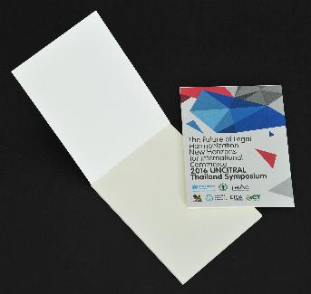 ขนาดเล่ม 10.5 x 13.5 ซม. 
ปก  กระดาษมี Texture ปรินท์ดิจิตอลสี 1 หน้า
เนื้อใน  กระดาษถนอมสายตา (Green Read)
เข้าเล่ม กาวหัว สามารถฉีกออกได้