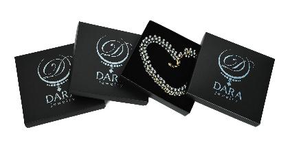 กล่อง Jewelry ฝาล่างขนาด 20 x 20 x 3 ซม. ซัพพอร์ทฟองน้ำสีดำ ปะผ้ากำมะหยี่สีดำ ตัดตามขนาด