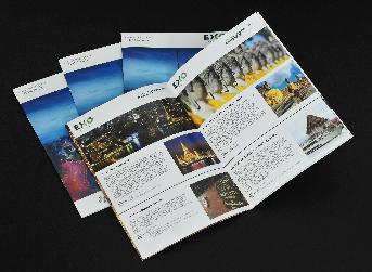 หนังสือ Booklet  EXO Travel ความหนา  6 แผ่น 12 หน้า
