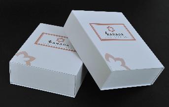 กล่องใส่ผลิตภัณฑ์ดูแลผิวพรรณ แบรนด์  HANADA Hand Care Set 
