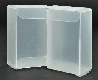 กล่องพลาสติกแบบฝาปิด/เปิดหัว -ท้าย  ขนาดกล่อง 7.3 x 4.4 x 3.1 ซม. (แนวนอน) 