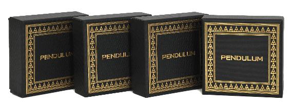 กล่องใส่สินค้าพรีเมี่ยม สีดำสวยงามคลาสสิค พิมพ์โลโก้ที่ฝากล่อง ปั๊มฟอยล์สีทองเงาสวยหรู