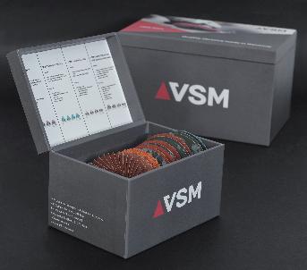  พิมพ์โลโก้ VSM ที่ฝากล่องและหน้ากล่อง 