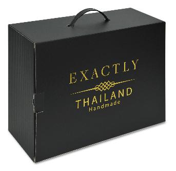 กล่องกระดาษลูกฟูก  Exactly Thailand Handmade ขนาดกล่อง 34 x  26 x  14 ซม.