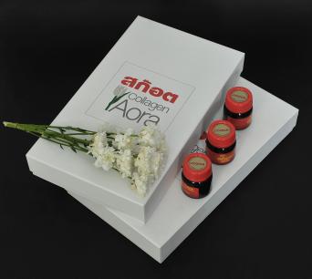 กล่องของขวัญสีขาวสวยเรียบหรู โดย บริษัท ดิโทโลจี จำกัด 