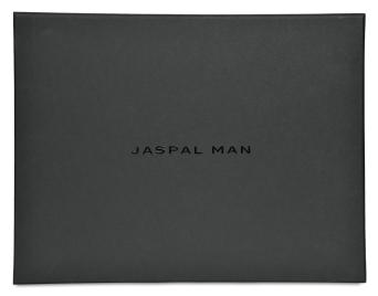 กล่องกระดาษแข็งห่อกระดาษสีดำด้าน สไตล์ Jaspal Man