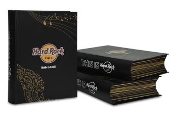 กล่องกระดาษทรงหนังสือ โดย Hard Rock Cafe Bangkok 