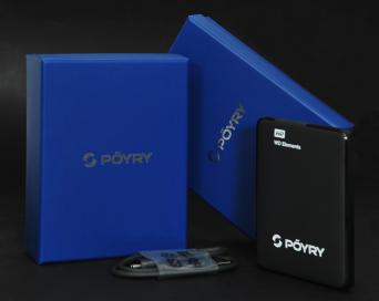 กล่องใส่ฮาร์ดดิสค์ โดย POYRY กล่องกระดาษแข็งห่อสำหรับใส่ External Harddisk

