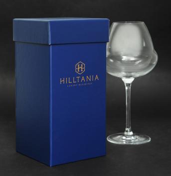 กล่องใส่แก้วไวน์ HILLTANIA ขนาดกล่องสำเร็จ 13 x 23  x 13 ซม.