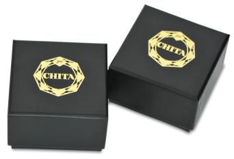 กล่องใส่แหวน โดย CHITA กล่องแบบฝาบน-ฝาล่าง ขนาดสำเร็จ 6 x 6  กล่องสูง 5 ซม. 